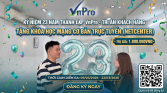 Click image for larger version

Name:	SINH NHẬT 23 NĂM VnPro – QUÀ TẶNG CỰC HOT ĐÃ LÊN SÓNG.png
Views:	0
Size:	35.6 KB
ID:	439101
