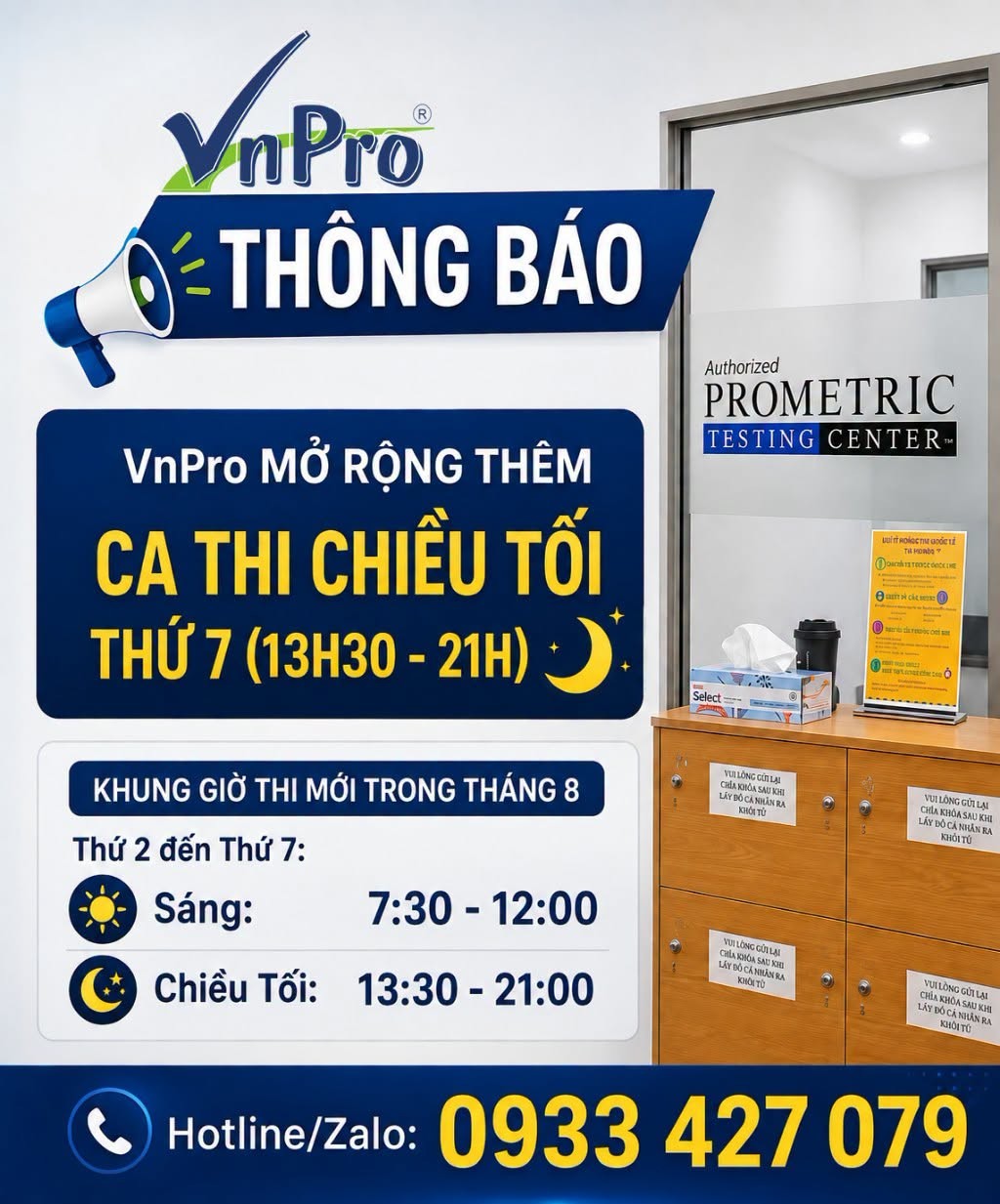 Click image for larger version

Name:	VnPro mở rộng ca thi chiều tối thứ bảy hỗ trợ thí sinh.jpg
Views:	0
Size:	227.8 KB
ID:	443940