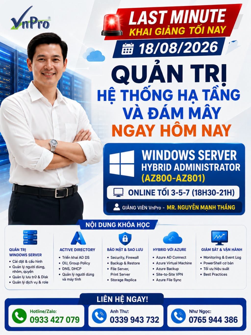 Click image for larger version

Name:	vnpro khai giảng khóa windows sever hybrid 18-08.jpg
Views:	0
Size:	306.6 KB
ID:	443967